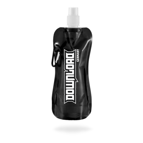Logo by Download Festival - collapsible drinking bottle with carabiner - shop now at Download Germany store