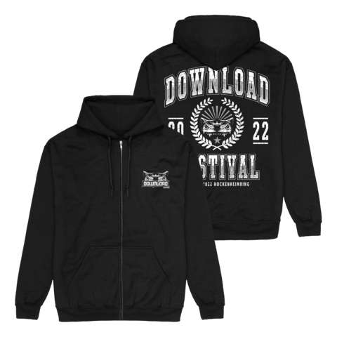 Dog Wreath by Download Festival - Hooded jacket - shop now at Download Germany store