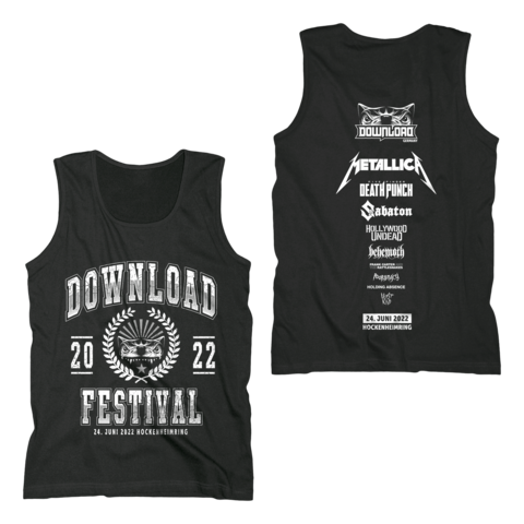 Dog Wreath von Download Festival - Tank Shirt jetzt im Download Germany Store